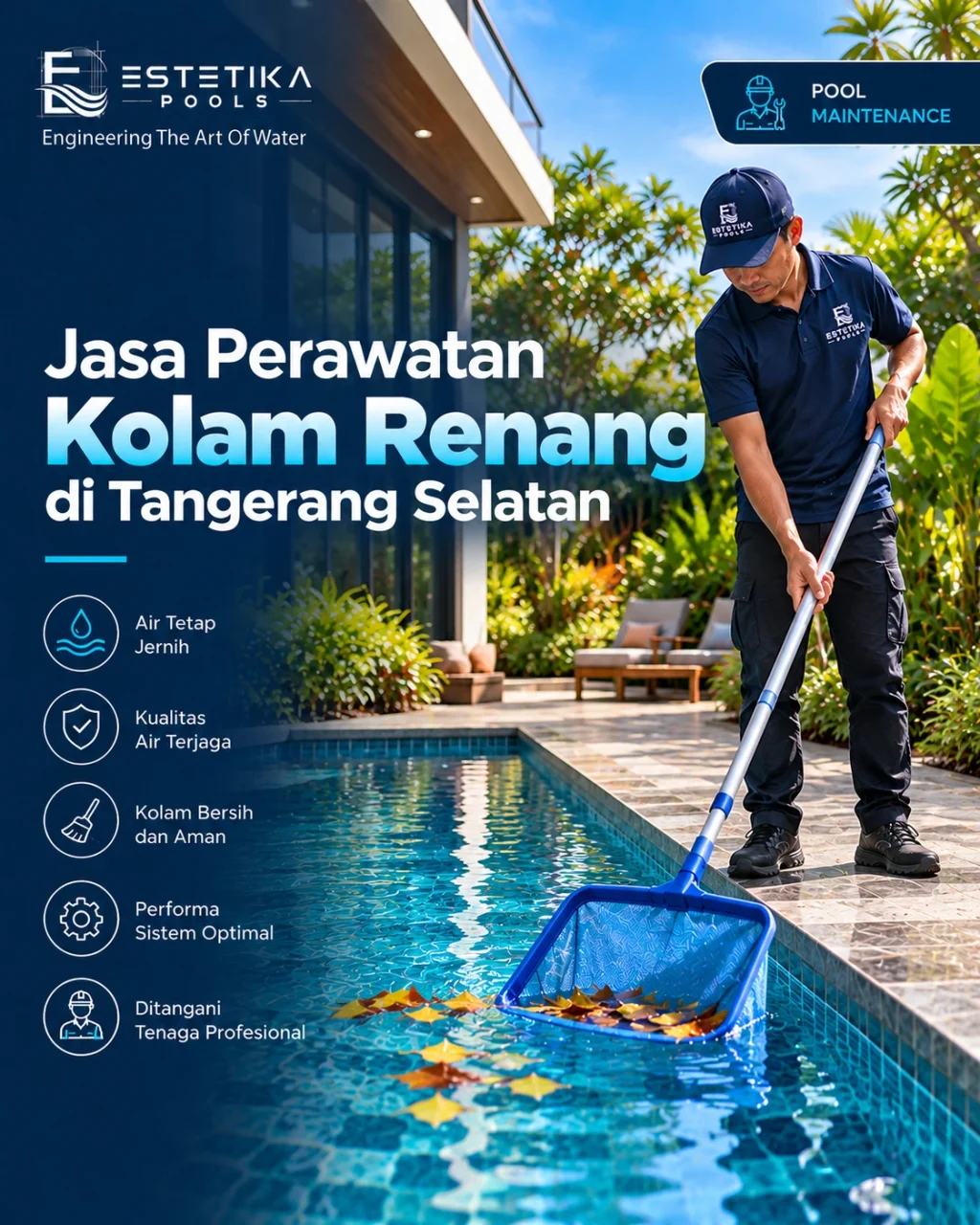 Jasa Perawatan Kolam Renang Tangerang Selatan