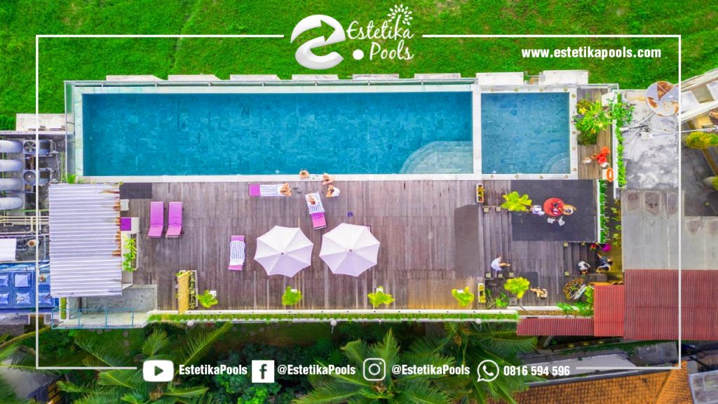 Kolam Renang Villa The Evitel Ubud Bali