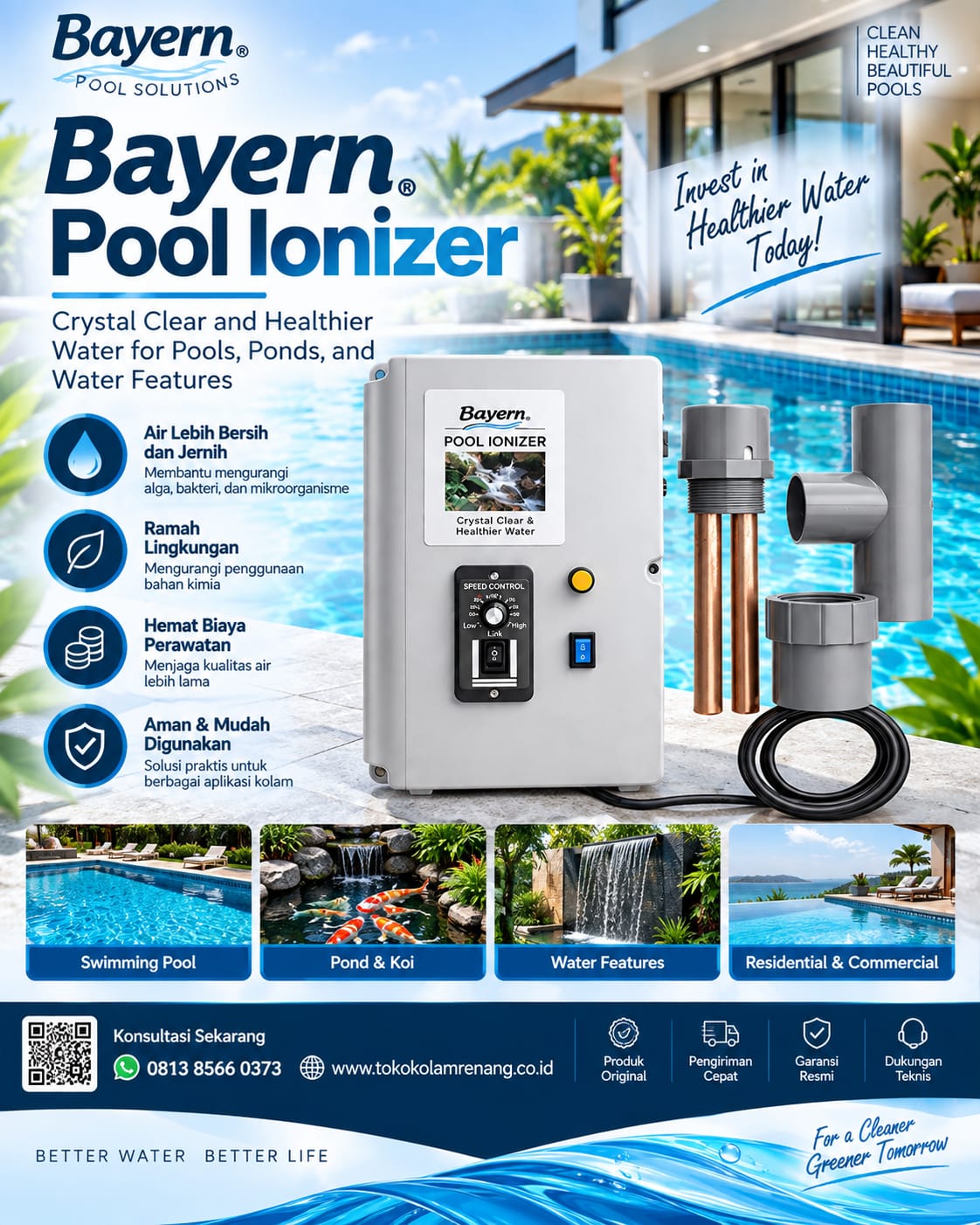 Buyern Pool Ionizer