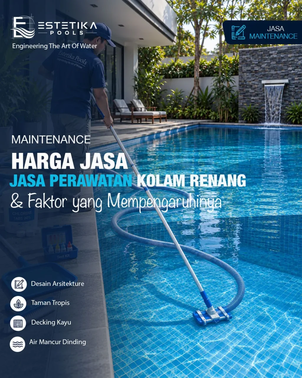 Harga Jasa Perawatan Kolam Renang & Faktor Penentunya