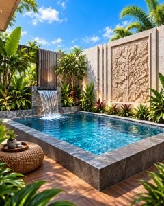 Kolam Renang Minimalis Untuk Bisnis Glamping