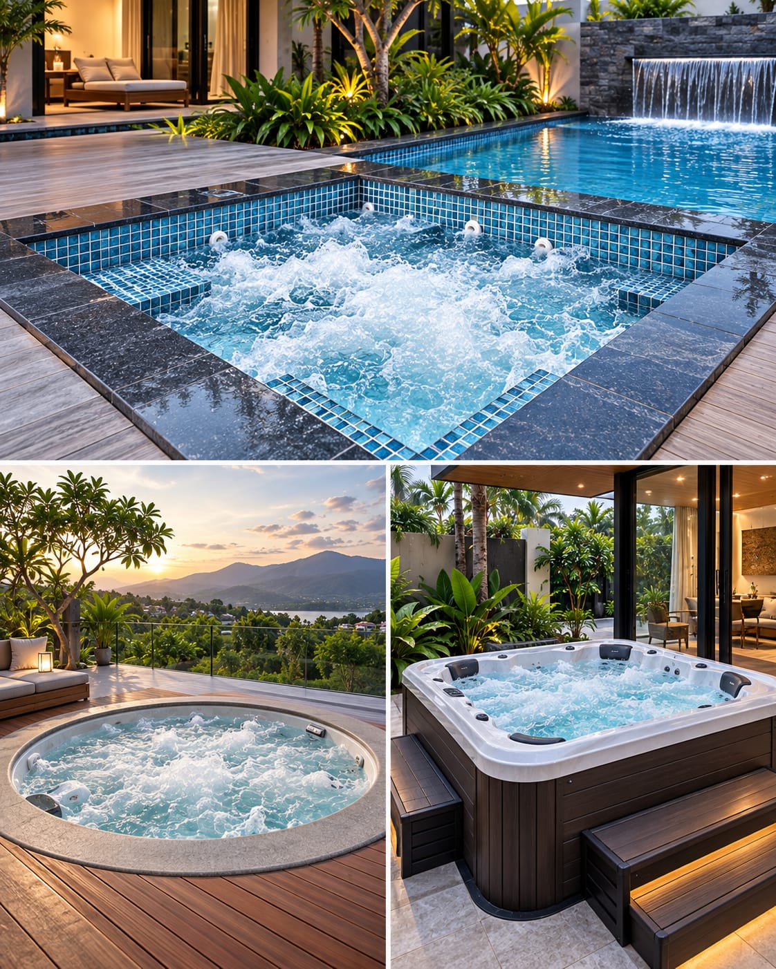 Perbedaan Whirlpool, Jacuzzi, dan Hot Tub
